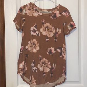 Fall floral top